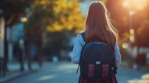 Child experiencing stomach troubles and digestive discomfort during back to school transition - gut-brain connection and school anxiety symptoms